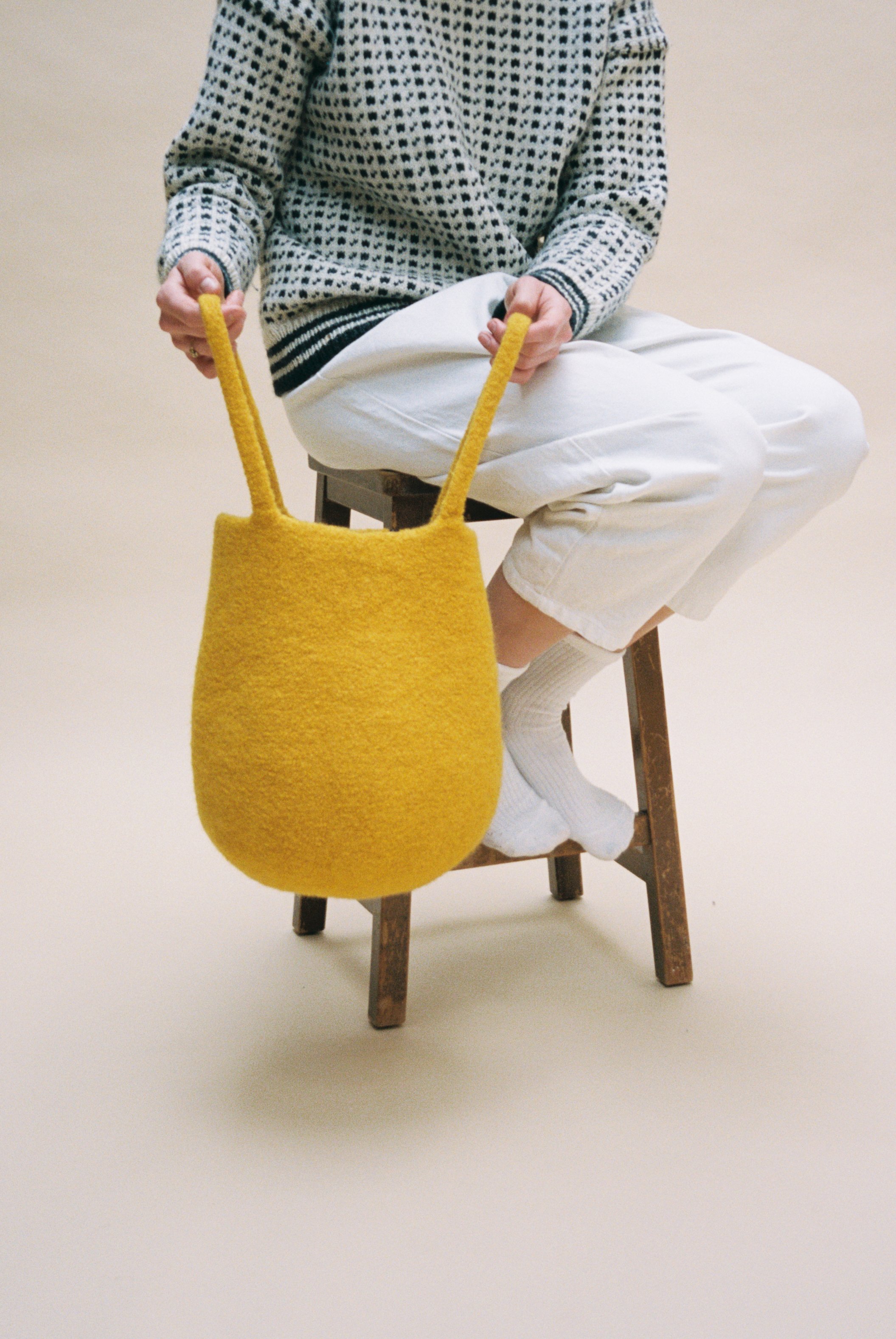 Bucket Bag Two Handles — Cecilie Telle